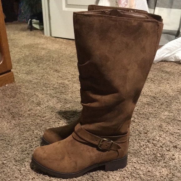 (UNR8ED) BROWN (Sz.8.5-W) upper textile/Outsole:Leather/Man Made - Picture 4 of 12